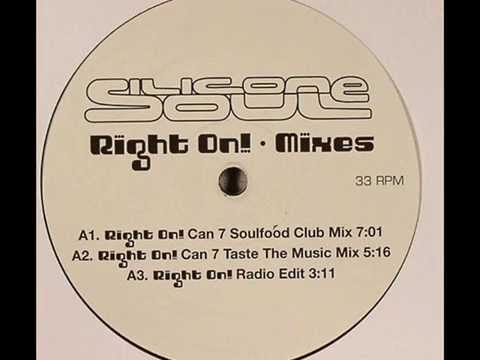 Silicone Soul  -  Right On! (Can 7 Taste The Music Mix)
