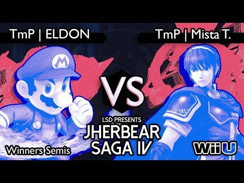 JBS4 - ELDON (Mario) Vs. Mista T. (Marth, Fox) WS - Smash Wii U