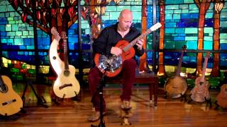 Autumn Leaves - Classical Guitarist Andre Feriante on Resonator Guitar