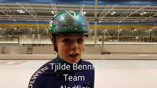 Talent Tjilde Bennis sterk in Tilburg