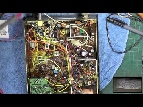 Rotel RVC220 CB27/81 UK FM  CB raaio - service aligment