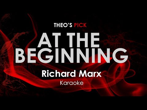 At The Beginning - Richard Marx karaoke