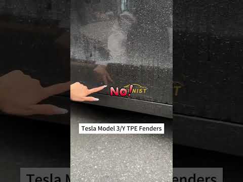 2024 Tesla Model Y fenders. #teslamodely