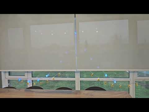 Обзор на Электрокарниз ONVIZ (два рулона с одним двигателем)