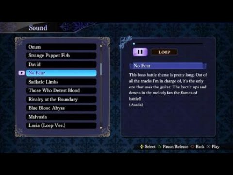 "No Fear"/ Vs. Hidden Mine Boss Theme - Nights of Azure 2: Bride of the New Moon Soundtrack