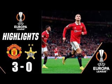 Manchester United vs FC Sheriff Tiraspol 3 0 Highlights Goals   Europa League 2022