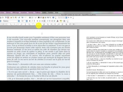 comment modifier interligne libreoffice