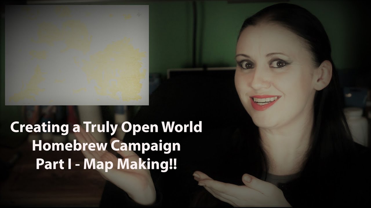 Creating a truly open world homebrew campaign, part I - map making