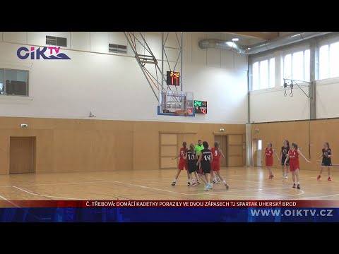 Česká Třebová: Domácí kadetky porazily ve dvou zápasech TJ Spartak Uherský Brod
