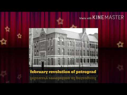 February revolution of Petrograd .