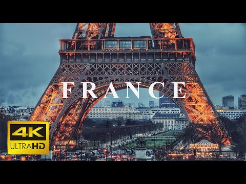 France 4K | Scenic Relaxation Film With Calming Music | FRANCE 8K ULTRA HD HDR | Explore World 8K