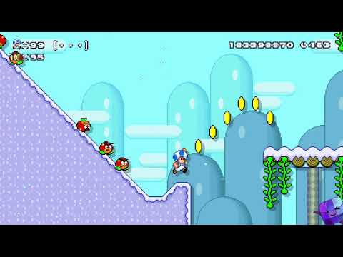Super Mario Maker 2 🔧 Endless Challenge 6537 - 6544