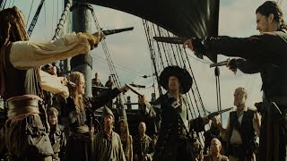 Mexican standoff - Pirates of the Caribbean at World&#39;s end (2007) 4k Scene