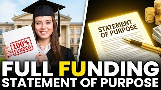 Full Funding SOP for Graduate School: The Exact Structure That Works in 2025