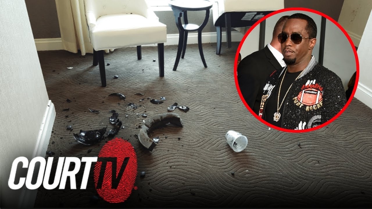 Diddy Jury Sees Photos of Hotel Damage Caused By Freak-Offs