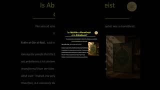 Download lagu Abdullah ibn Abdul-Muttalib - He was also a monotheist mp3