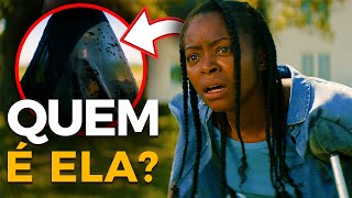 A Mulher de Preto Que Apareceu no Jardim Para Assombrá-la