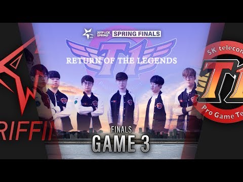 GRF vs SKT Finals Game3 Highlight | 2019 LCK Spring