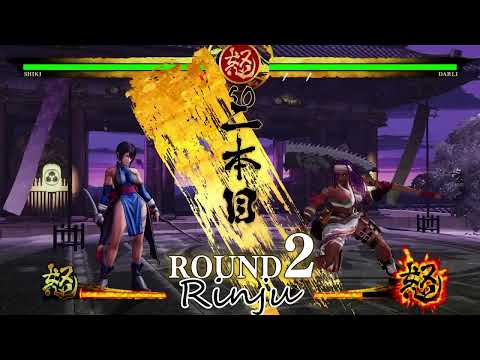 Samurai Shodown VII Shiki vs Darli Spectral Embrace of the Enigmatic Power