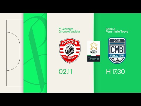 Soccer Altamura-CMB Futsal Team 2-4 | 7ª giornata | Serie A Tesys 2025/2026