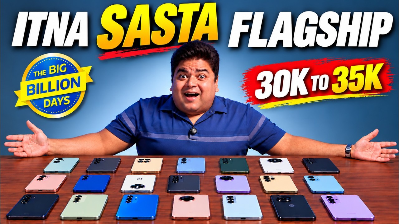 Flipkart & Amazon Sale | Top Flagship Killers & All Rounder Phones | ₹30,000 to ₹35,000 | Gizmo Gyan
