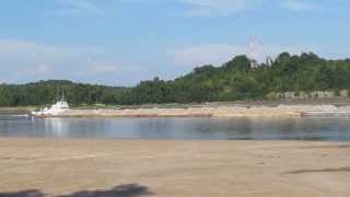preview picture of video 'Mississippi River at Grays Point Missouri'