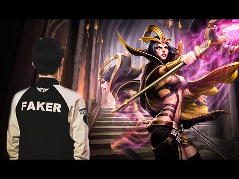 Faker's Last game - Insane Leblanc Plays
