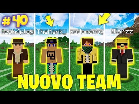 LA NASCITA DI UN NUOVO TEAM? - Minecraft ITA PIXELMON GX EP.40 W/Dlarzz Tech4Play TheMark