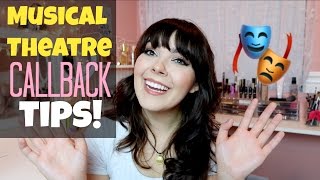 Musical Theatre Callback Tips! | Katherine Steele