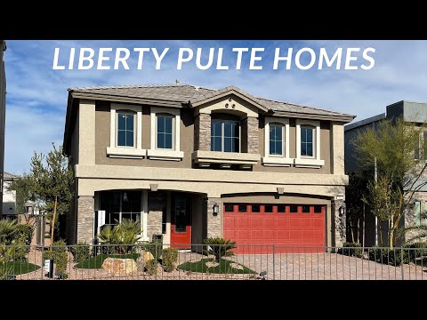 Modern Homes For Sale Las Vegas | Liberty by Pulte Homes | Hamilton Model Tour $572k+ 3,072sf