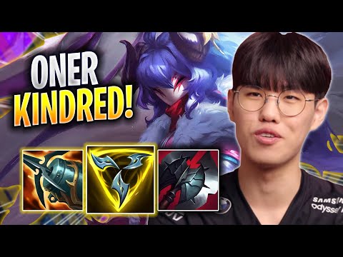 ONER CHILLING WITH KINDRED! - T1 Oner Plays Kindred JUNGLE vs Nidalee! | Season 2023
