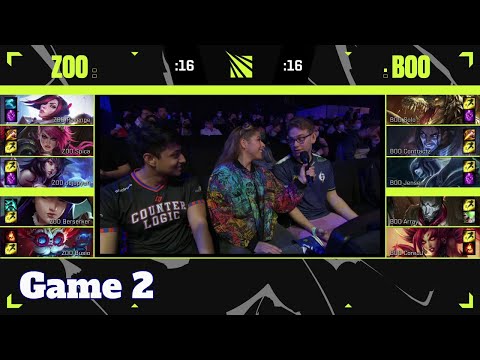 BOO vs ZOO - Game 2 SKE 2023 NA | Season 2023 Kickoff North America | Zoomers vs Boomers
