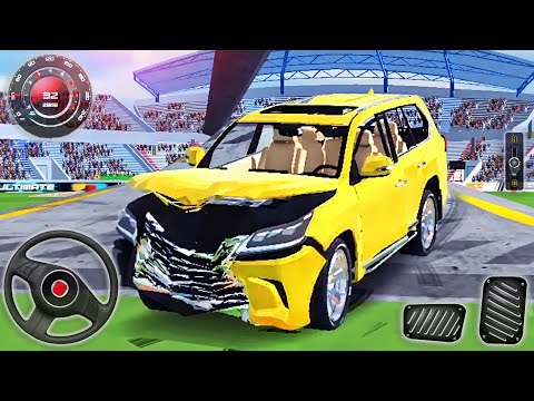Real Car Crash Demolition Derby - Extreme Car Lexus RX 2023 Racing 3D - Android GamePlay #2