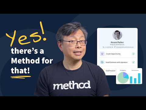 Method CRM overview for QuickBooks businesses