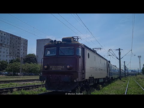 EA 904, a depoului Cluj Napoca, părăsind gara CFR iasi cu IR 1830, Galatii-Cluj Napoca (02.07.2023)
