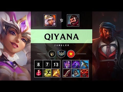 Qiyana Jungle vs Graves - VN Challenger Patch 25.14