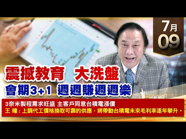 【財經至尊】王曈 0709《【大震撼教育  大洗盤】》森崴能源⊕⊕TPK⊕⊕，台積電、旺矽 創歷史新高，鴻海、南俊 創新高｜【光學王+元宇宙王+安控王+IC設計王】加入line@ king5588