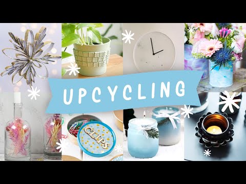 DIY's aus RESTEN! | Upcycling Ideen | Aus Alt mach Neu | Basteln gegen Langeweile | TRYTRYTRY
