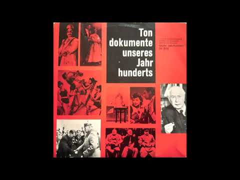 Tondokumente unseres Jahrhunderts (Full 7 inch)