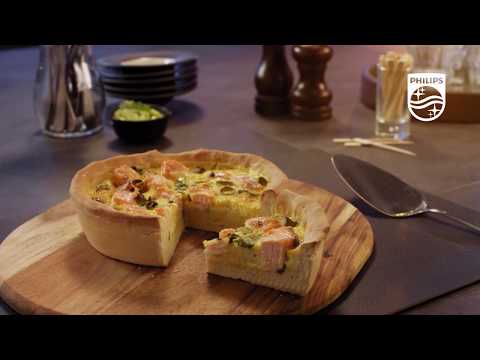 Philips Chef recept - Quiche uit de Airfryer XXL