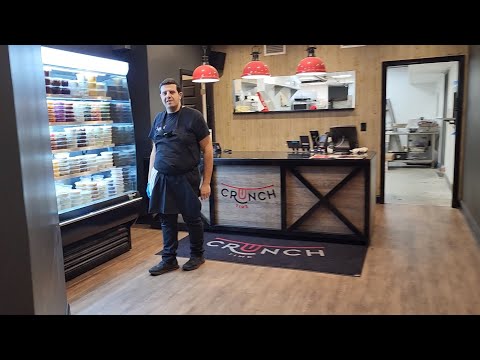 welcome to CRUNCH TIMES newest edition. Seating area.