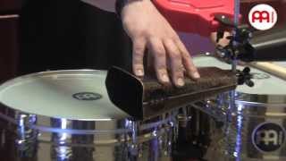 Video thumbnail for Timbales Luis Conte Stainless Steel MEINL by Audiomusica Perú