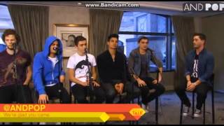 The Wanted's Interview With ANDPOP.com (Part 1)