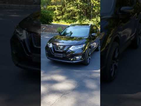2017 Nissan Rogue on WedsSport SA-25R Metal Black Wheels