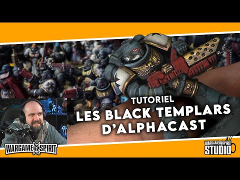 Wargame Spirit Studio - The recipe for the Black Templars from @Alphacast_fr!