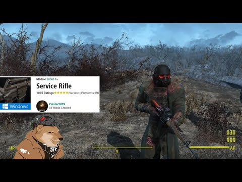 Unique Variants! Service Rifle Mod (Fallout 4 Mods)