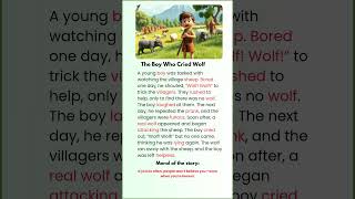 Download lagu 🐑The Boy Who Cried Wolf | #myshortstoriesinenglish | Moral Story for Kids mp3