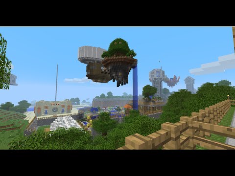 My Minecraft World Beta 1.7.3 Tour