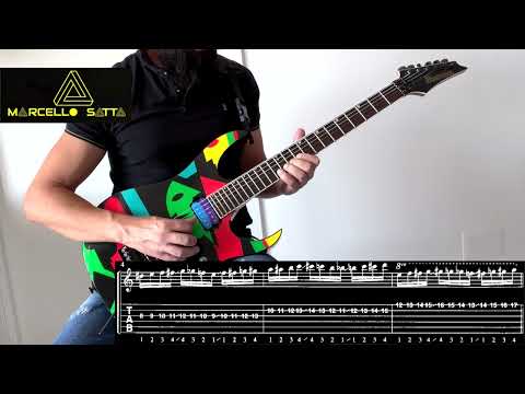 John Petrucci WILD STRINGDOM - Expanding your vocabulary - The chromatic scale EX 44 - Ibanez Jpm p1