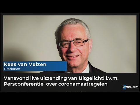 Uitgelicht! 3 november 2020 - LIVE-uitzending over nieuw aangekondigde coronamaatregelen